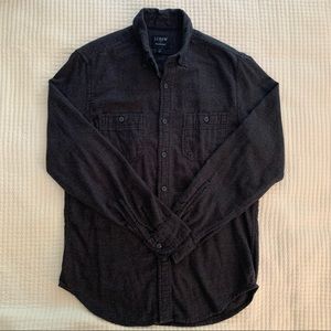 J.Crew men’s houndstooth flannel button down